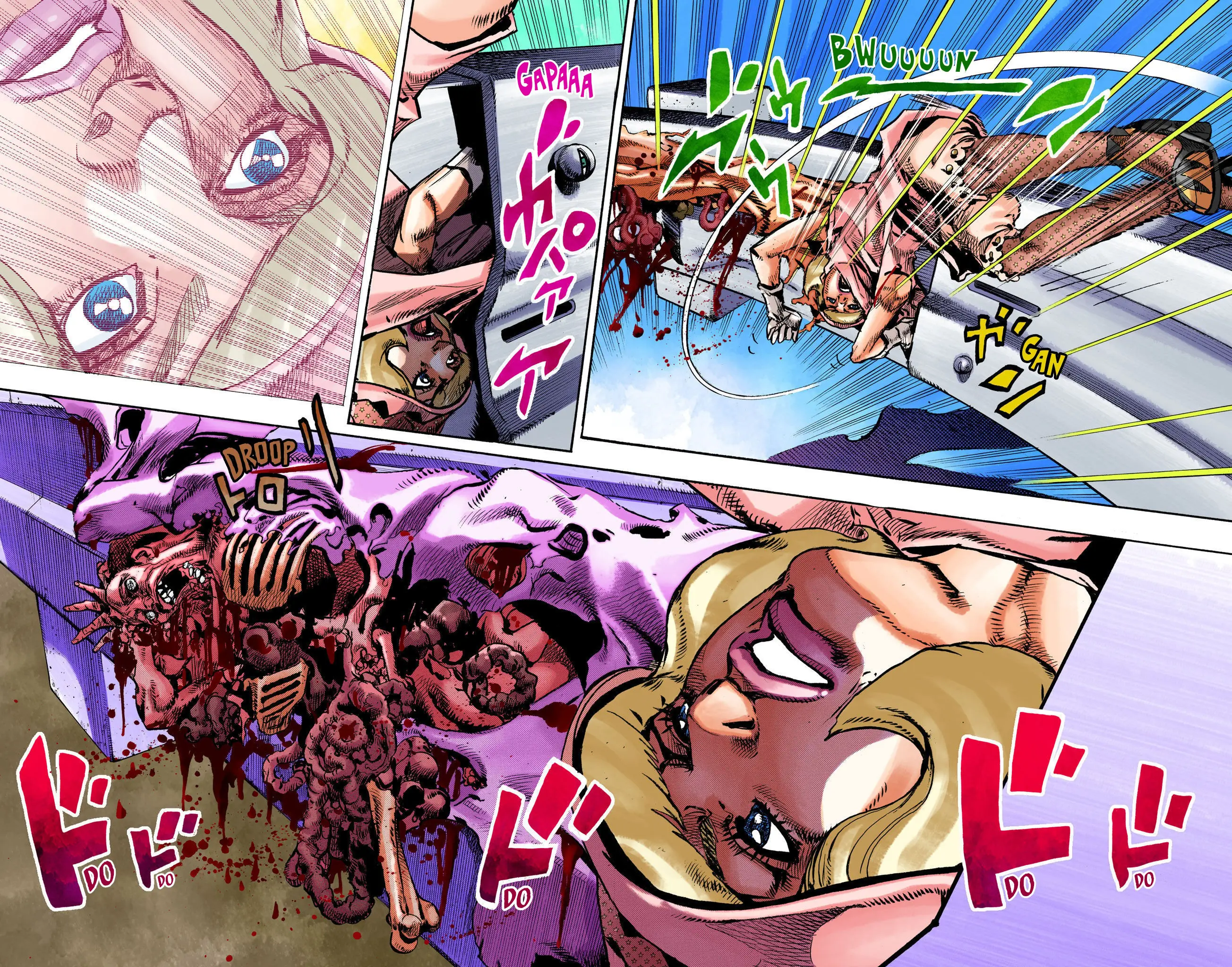 JoJo's Bizarre Adventure, Part 8: JoJolion Colored Manga, chapter 110 END, page 3