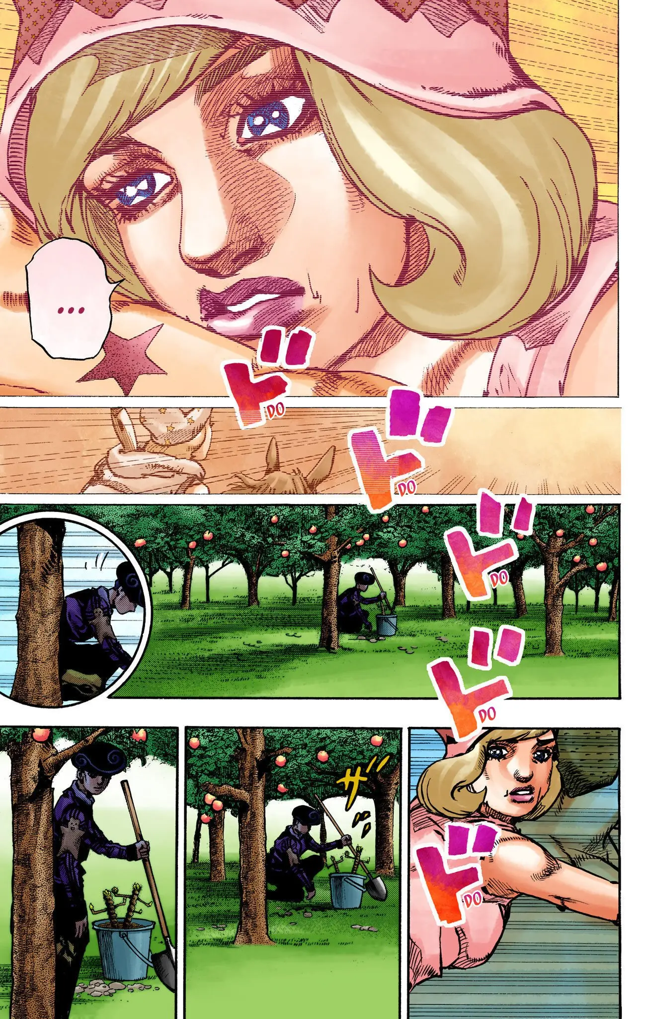 JoJo's Bizarre Adventure, Part 8: JoJolion Colored Manga, chapter 110 END, page 26