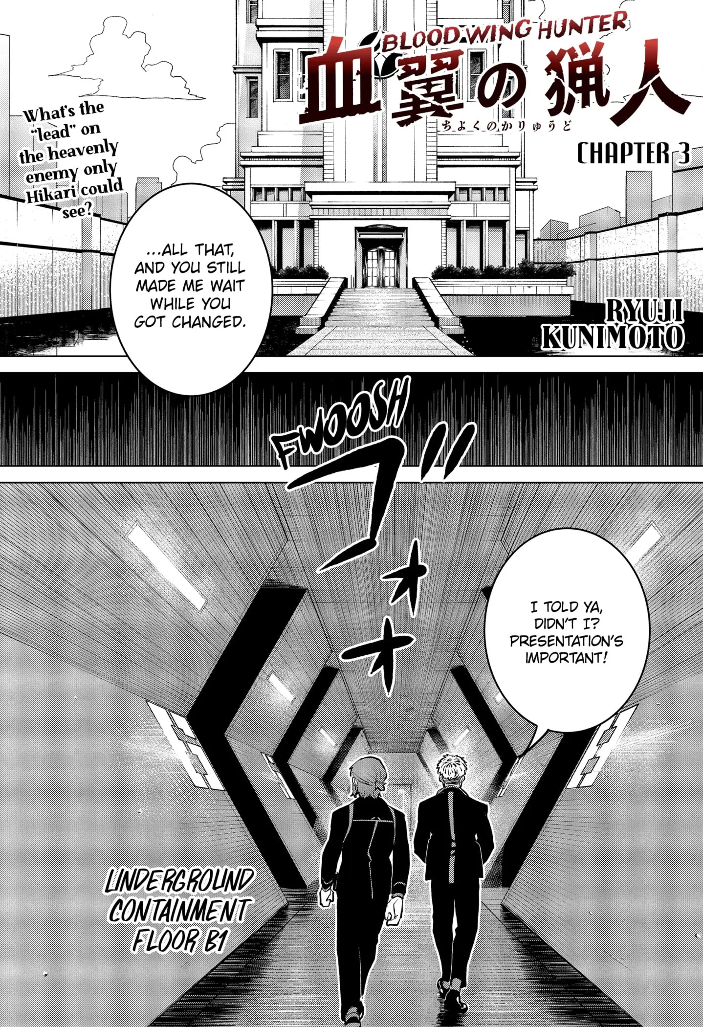 Blood Wing Hunter, chapter 3, page 1