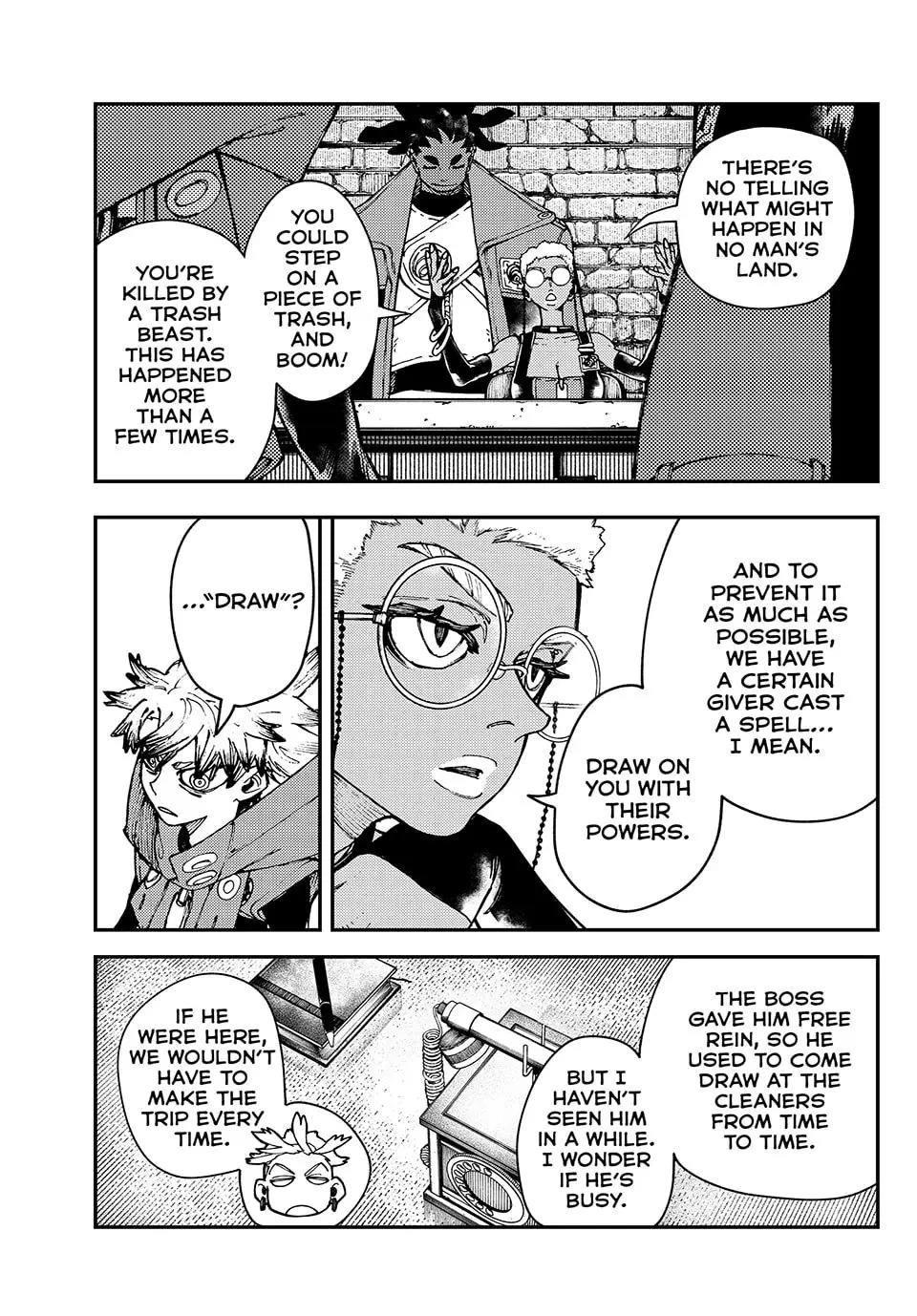 Gachiakuta Manga, chapter 25, page 11