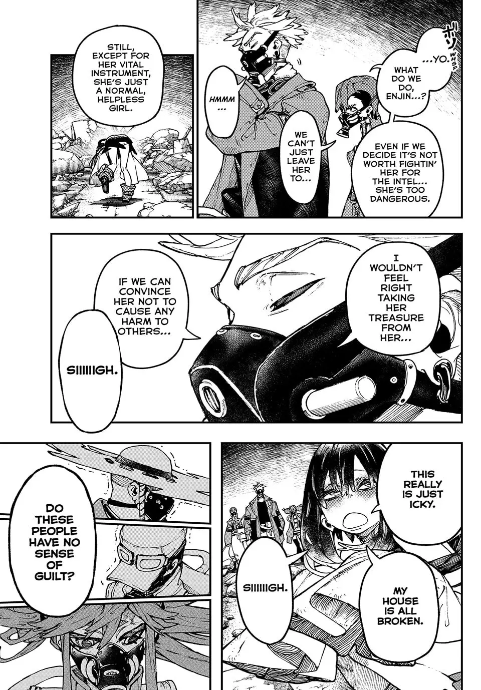 Gachiakuta Manga, chapter 38, page 13