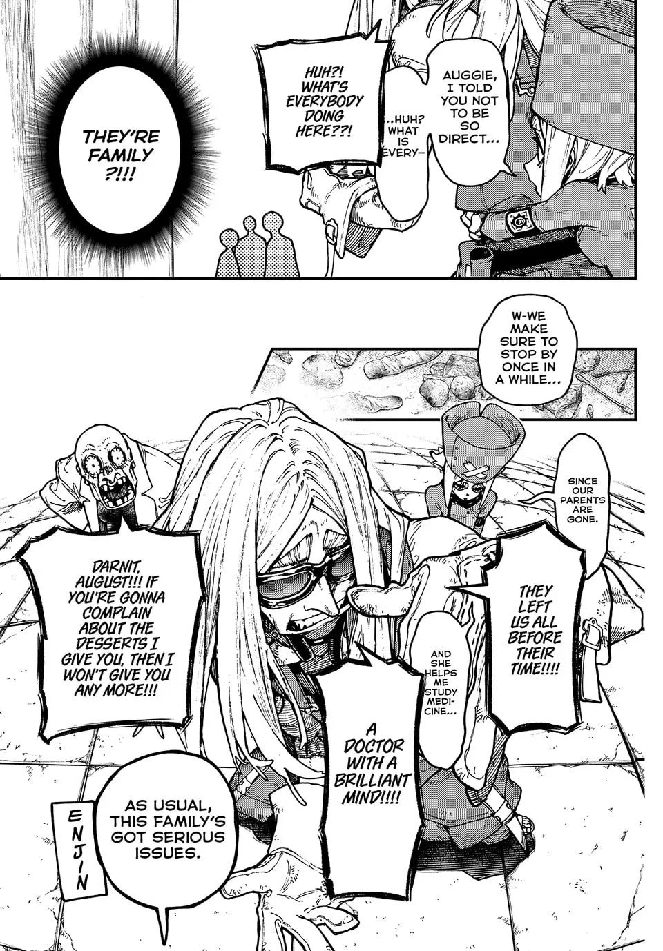 Gachiakuta Manga, chapter 44, page 11