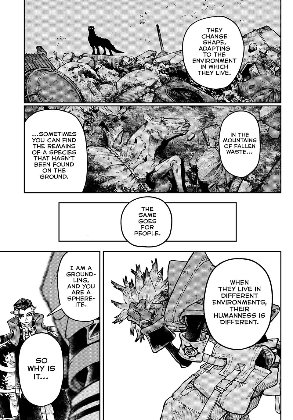 Gachiakuta Manga, chapter 54, page 3