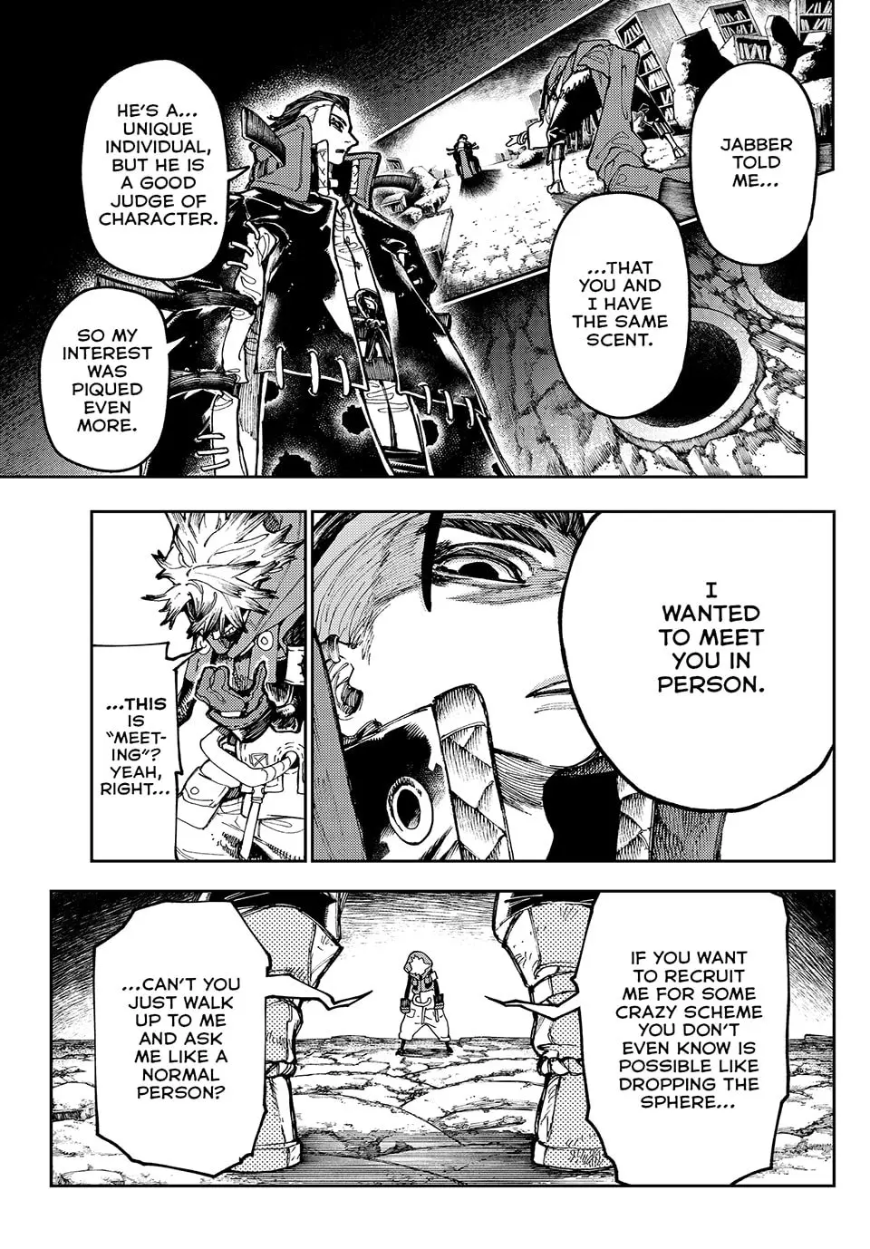 Gachiakuta Manga, chapter 54, page 5