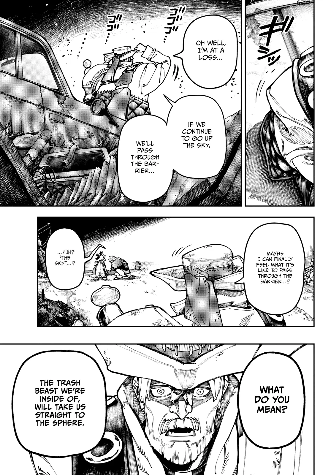 Gachiakuta Manga, chapter 67, page 14