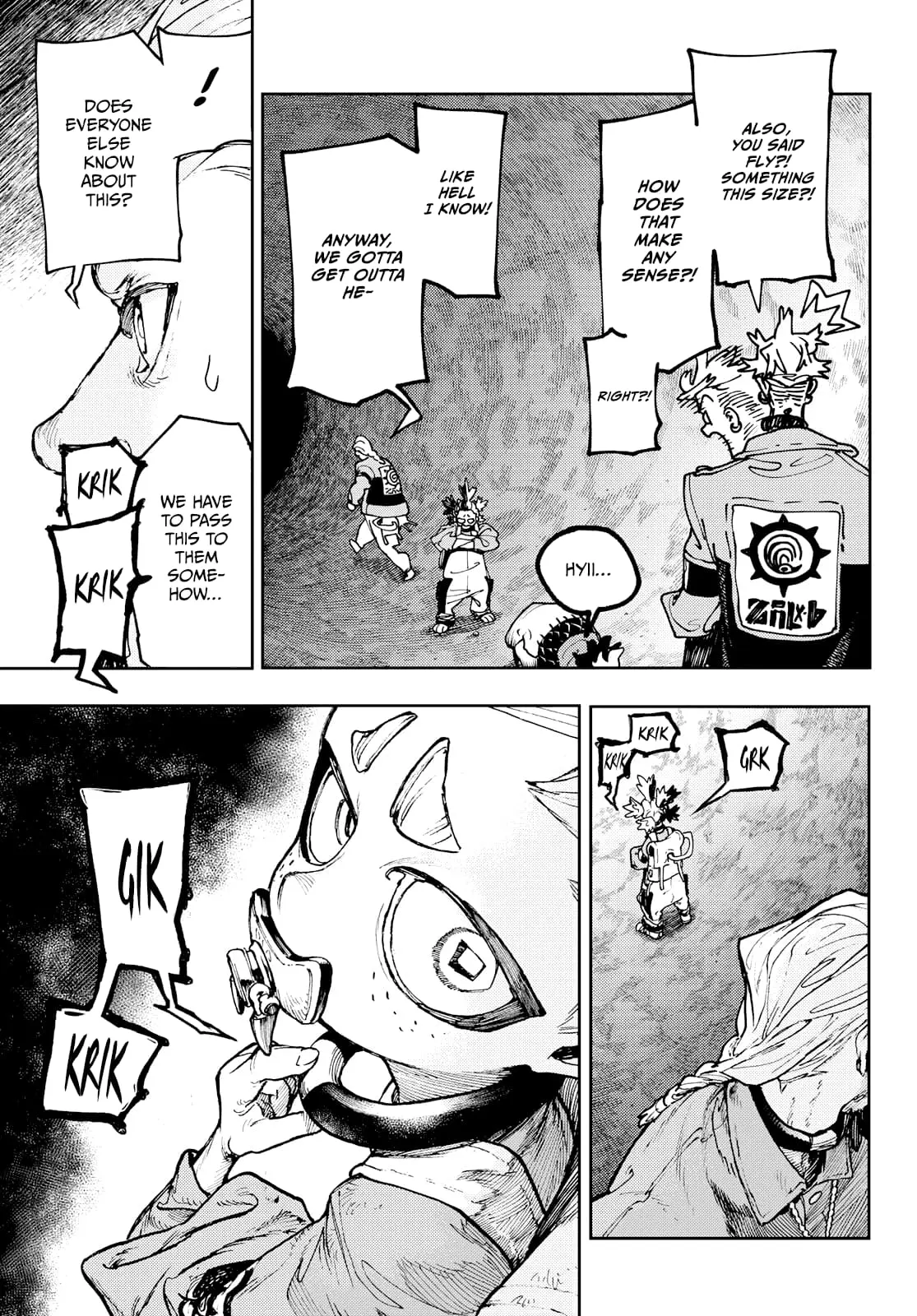 Gachiakuta Manga, chapter 70, page 9