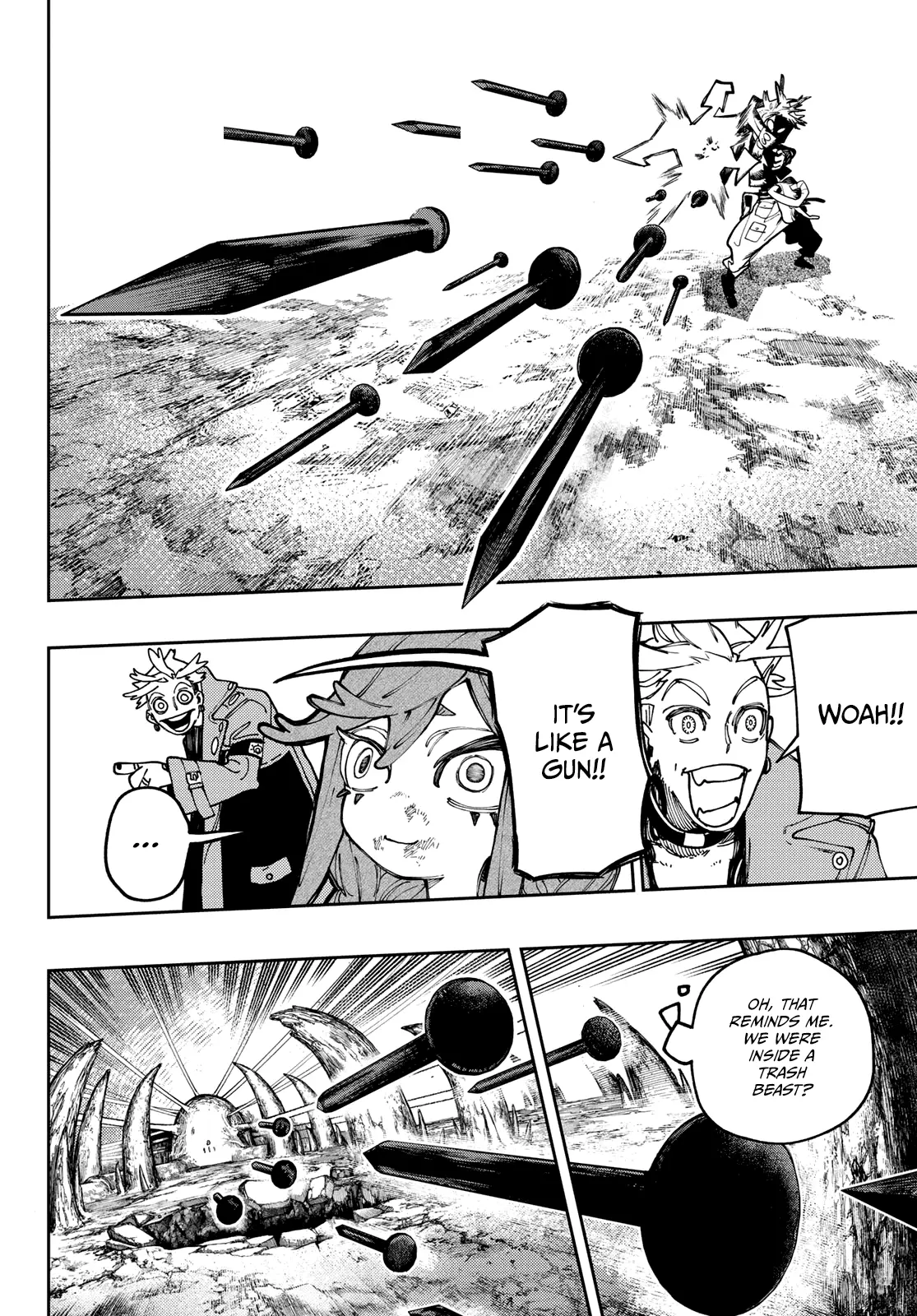 Gachiakuta Manga, chapter 73, page 9