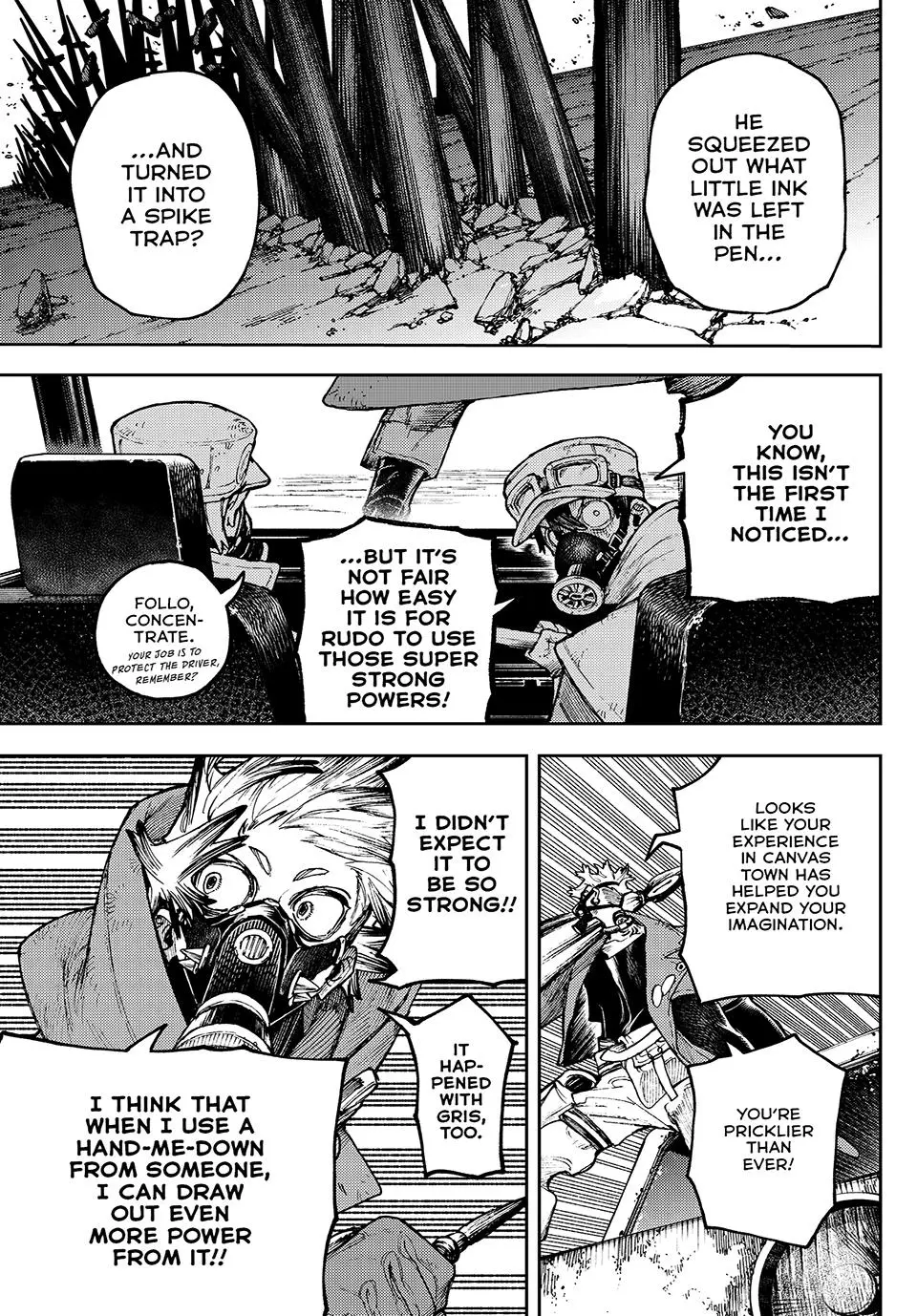 Gachiakuta Manga, chapter 95, page 13