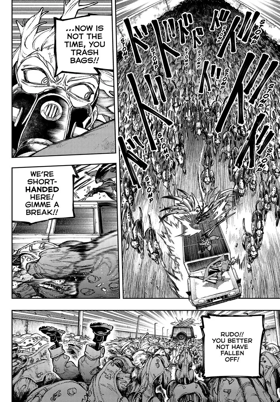 Gachiakuta Manga, chapter 97, page 14