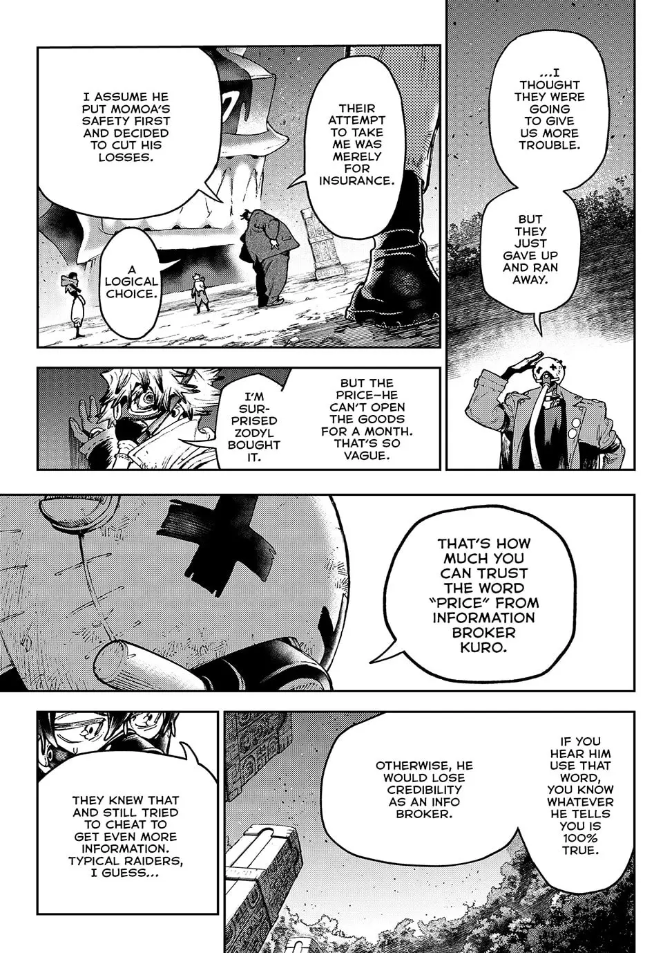 Gachiakuta Manga, chapter 108, page 15