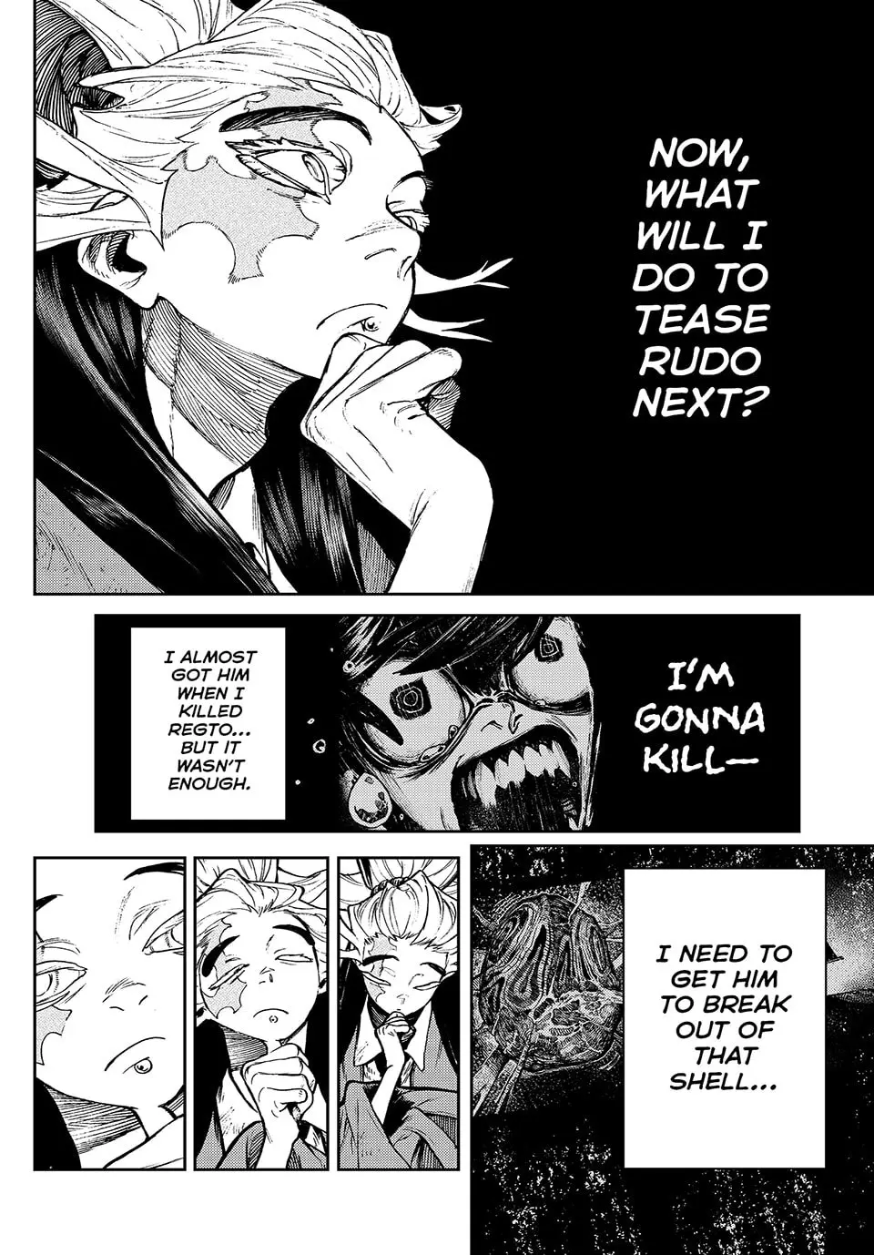 Gachiakuta Manga, chapter 110, page 17