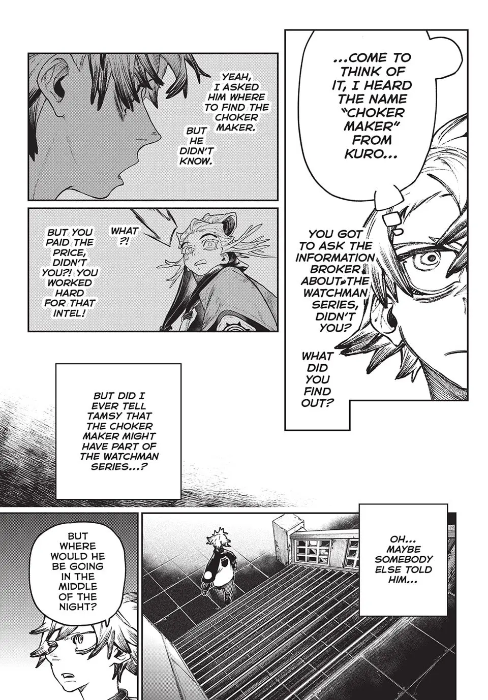 Gachiakuta Manga, chapter 114, page 11
