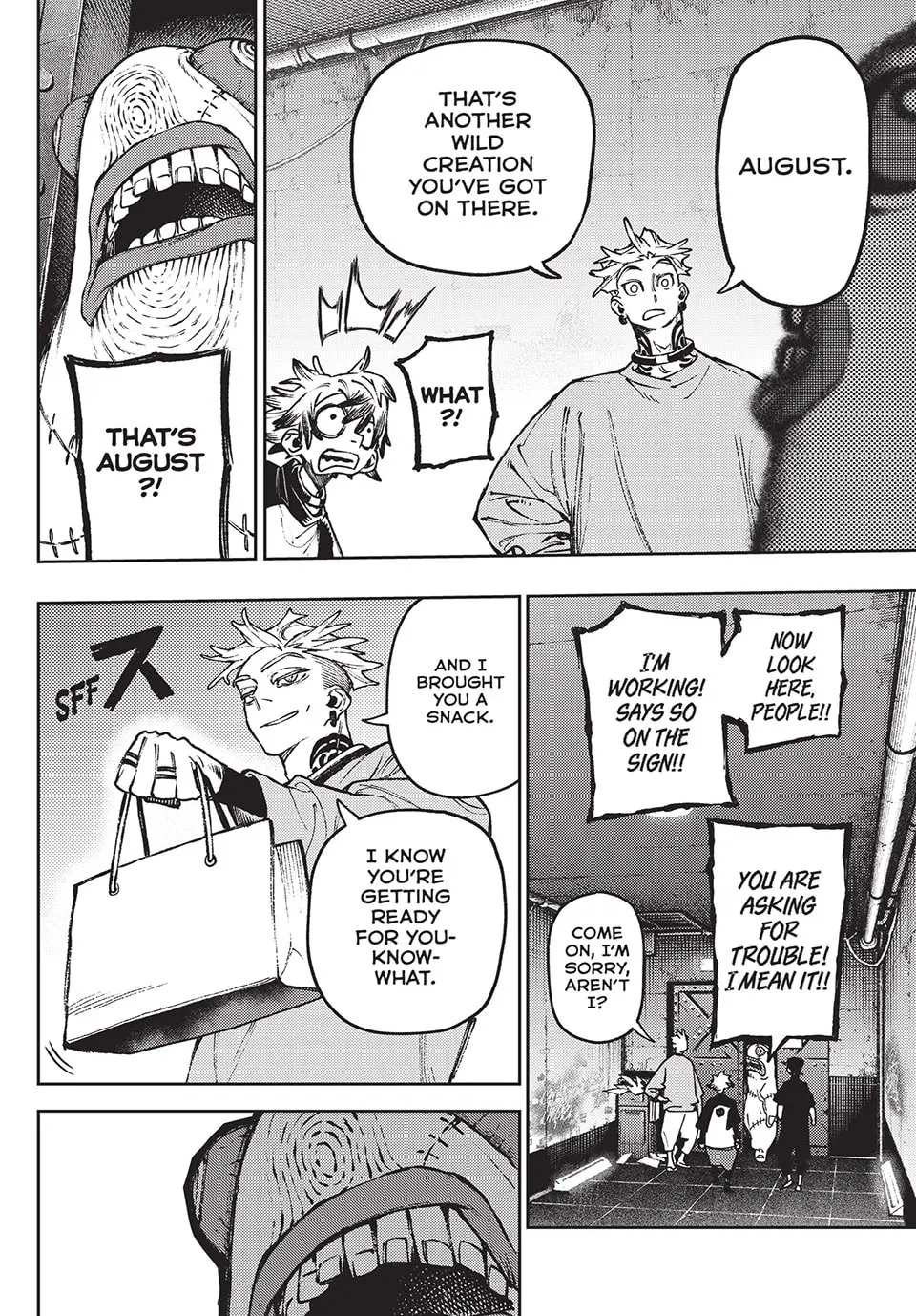 Gachiakuta Manga, chapter 114, page 14