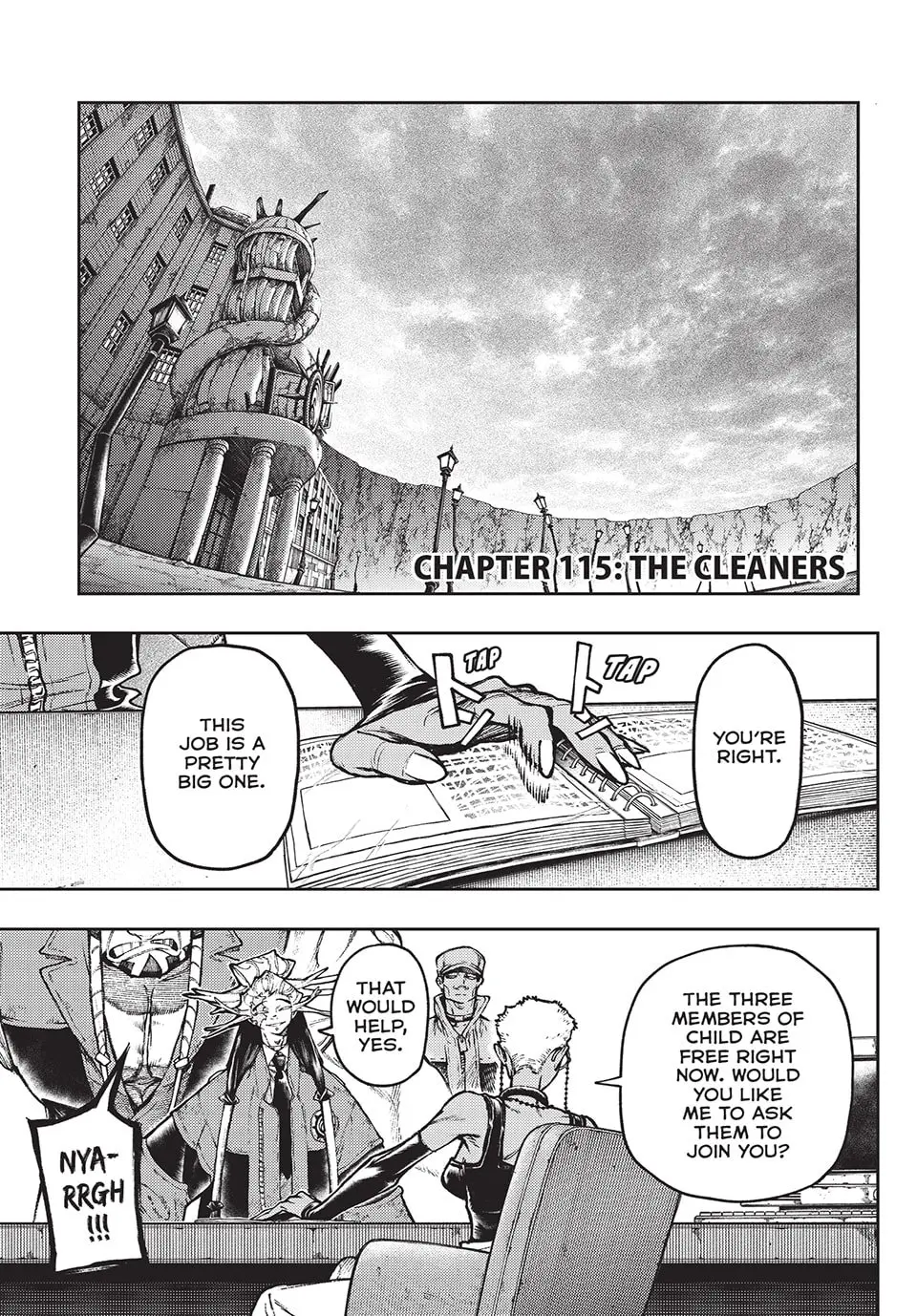 Gachiakuta Manga, chapter 115, page 1
