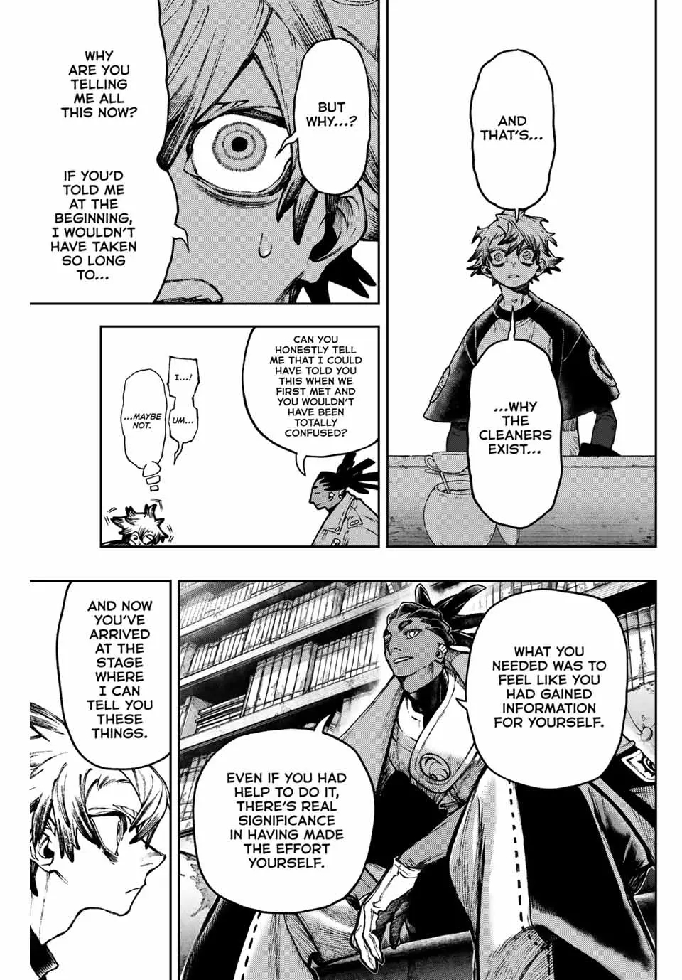 Gachiakuta Manga, chapter 116, page 7