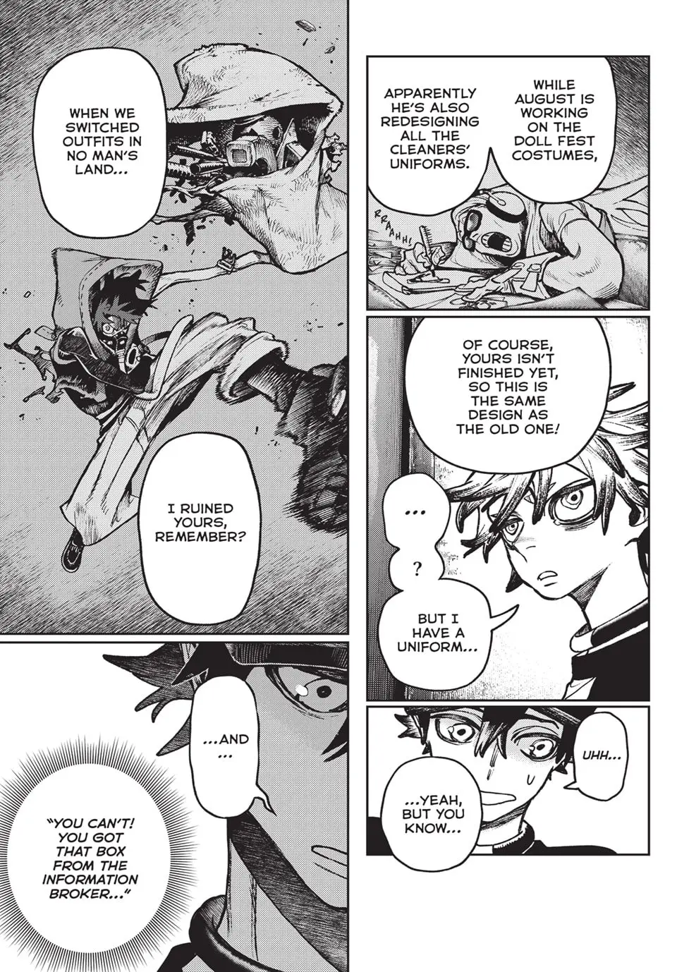 Gachiakuta Manga, chapter 117, page 10