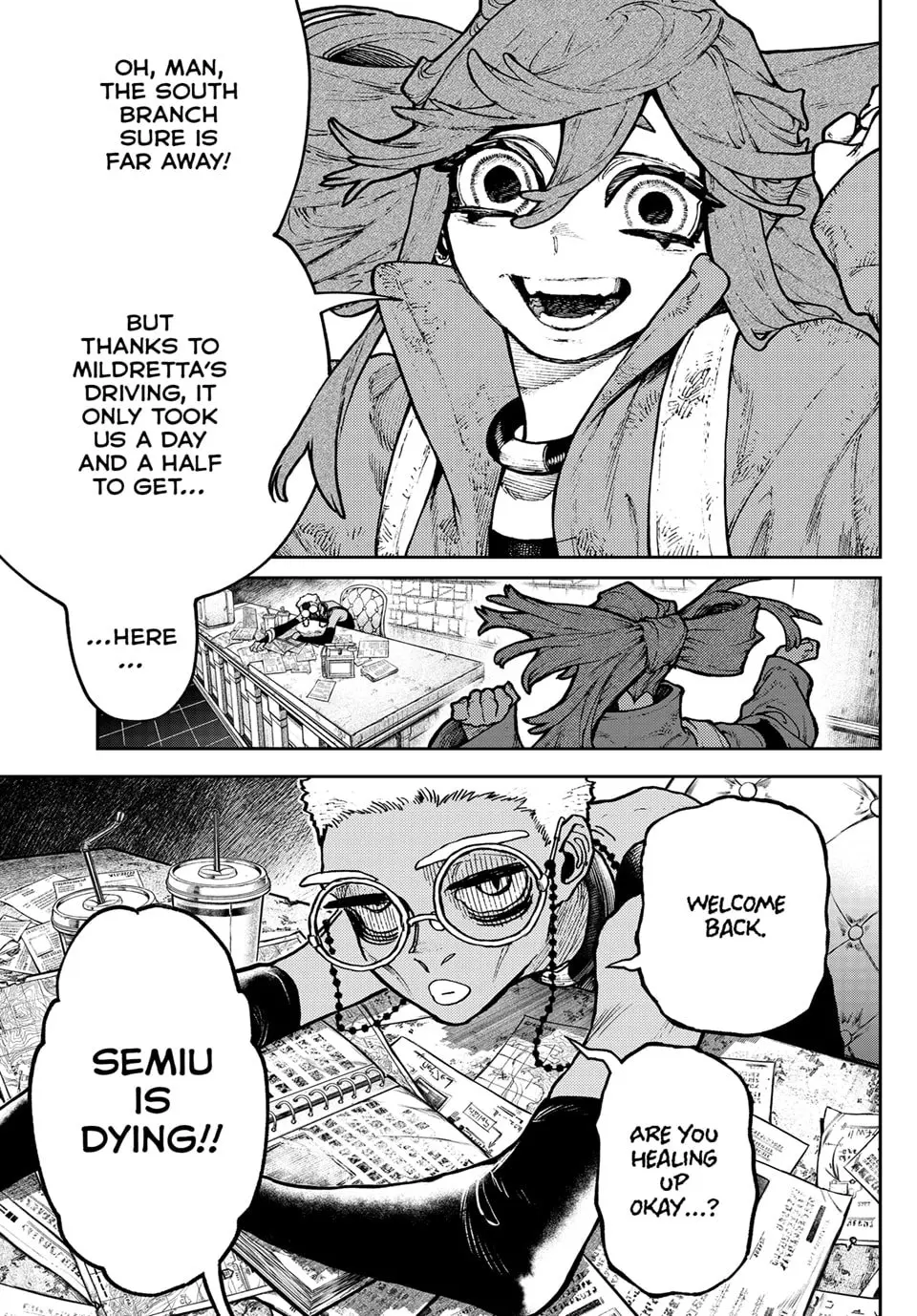 Gachiakuta Manga, chapter 118, page 3
