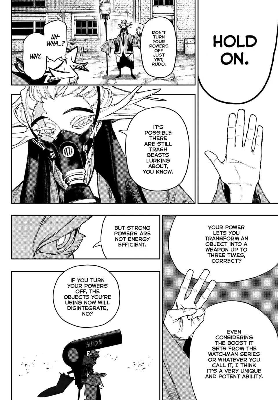 Gachiakuta Manga, chapter 121, page 2