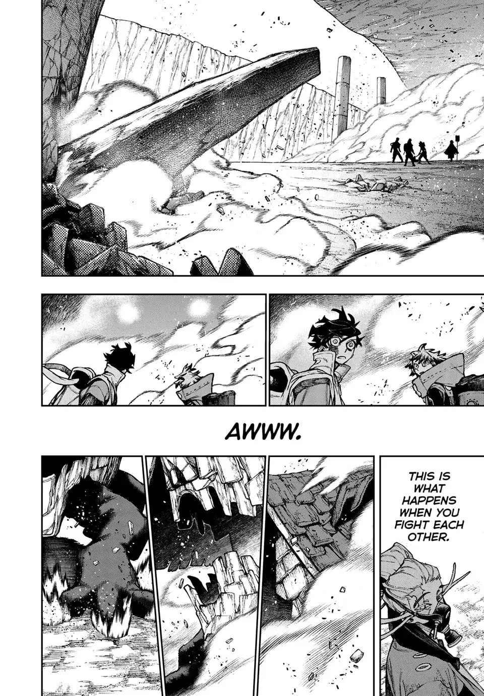 Gachiakuta Manga, chapter 123, page 6