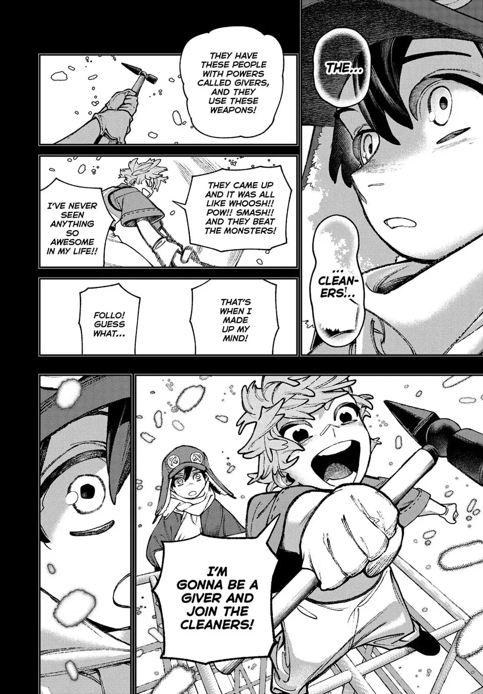 Gachiakuta Manga, chapter 124, page 14