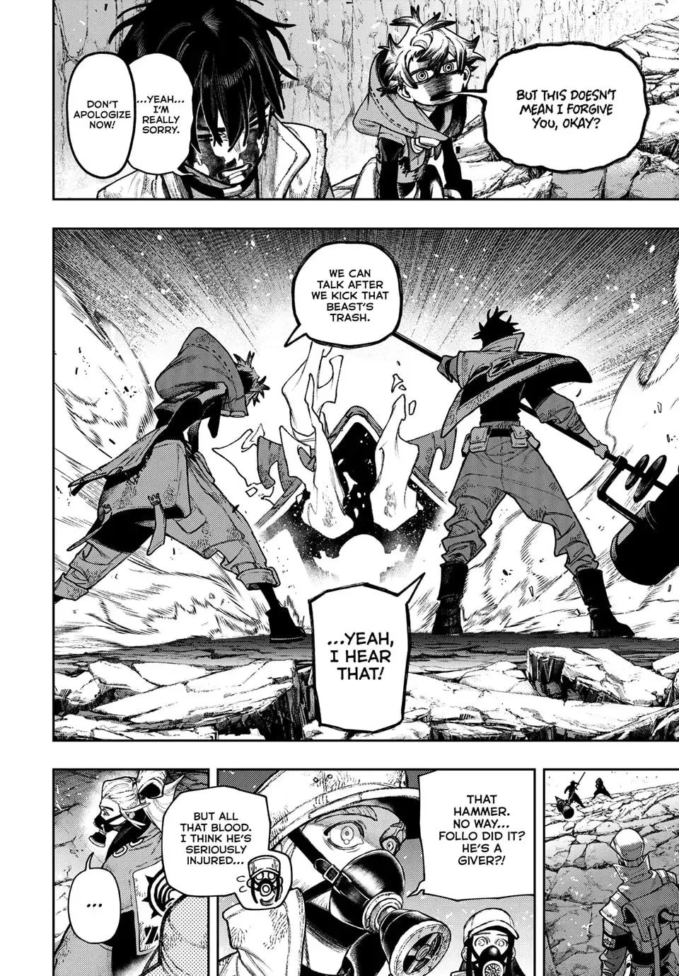 Gachiakuta Manga, chapter 127, page 4