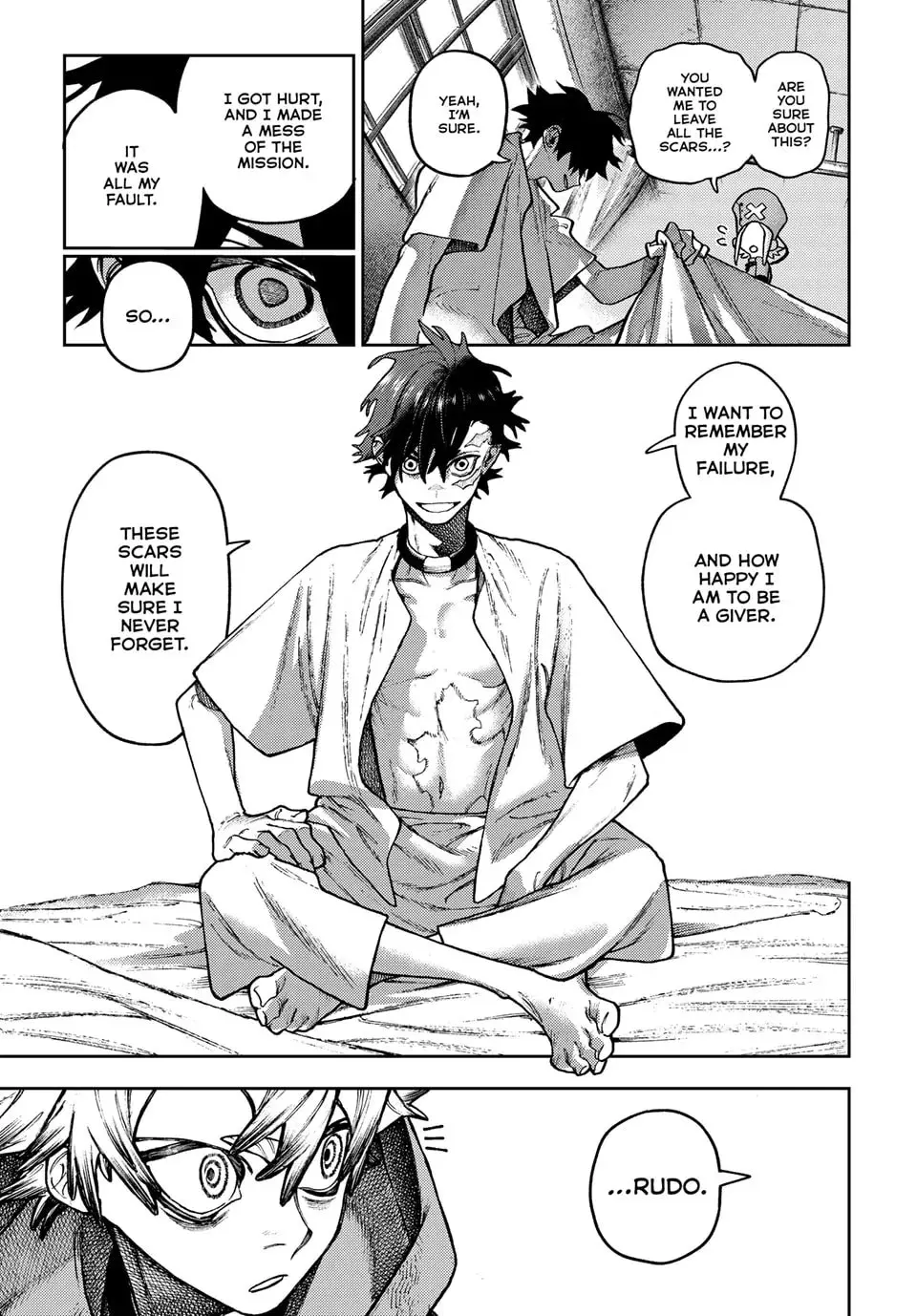 Gachiakuta Manga, chapter 128, page 17