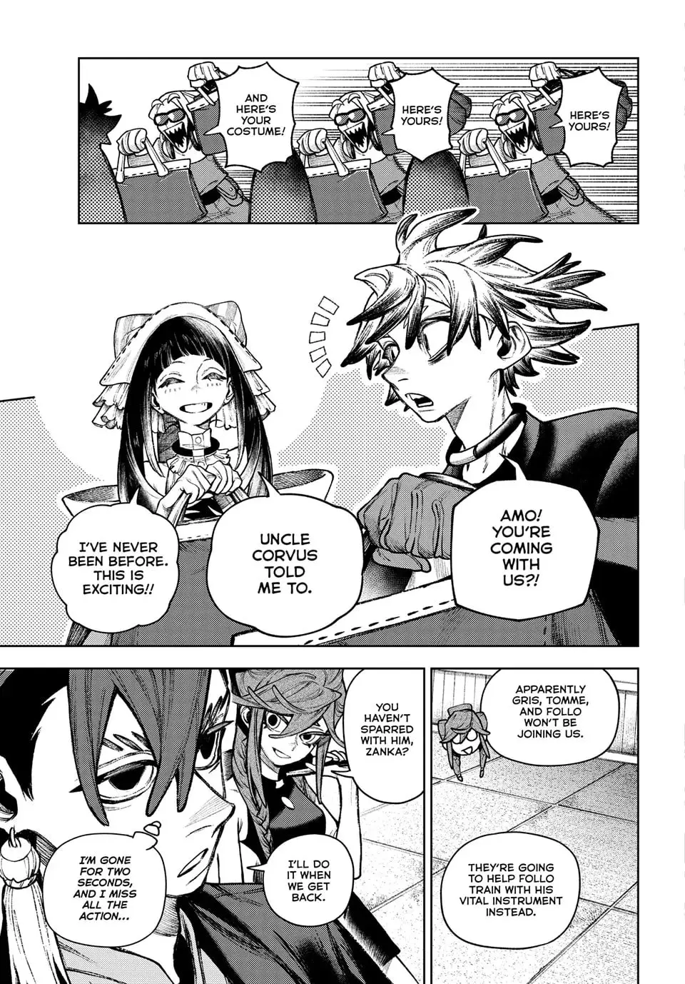 Gachiakuta Manga, chapter 131, page 12