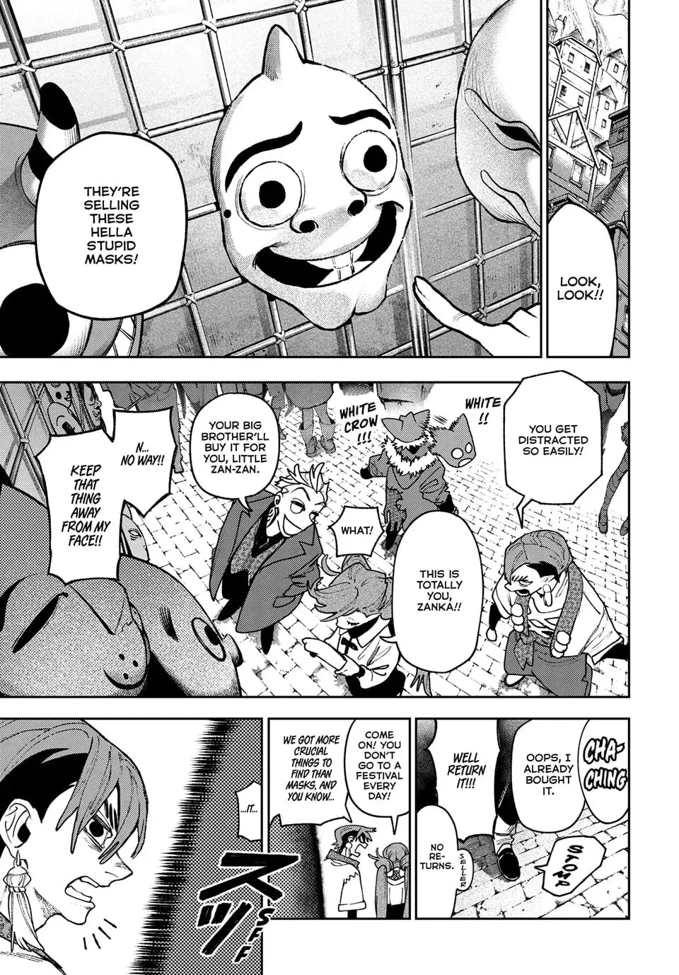Gachiakuta Manga, chapter 132, page 16