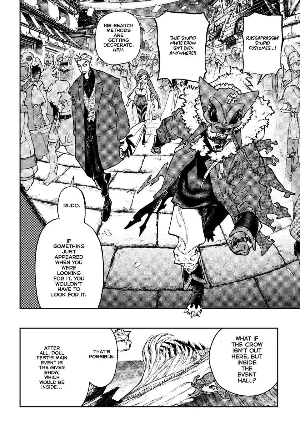 Gachiakuta Manga, chapter 133, page 2