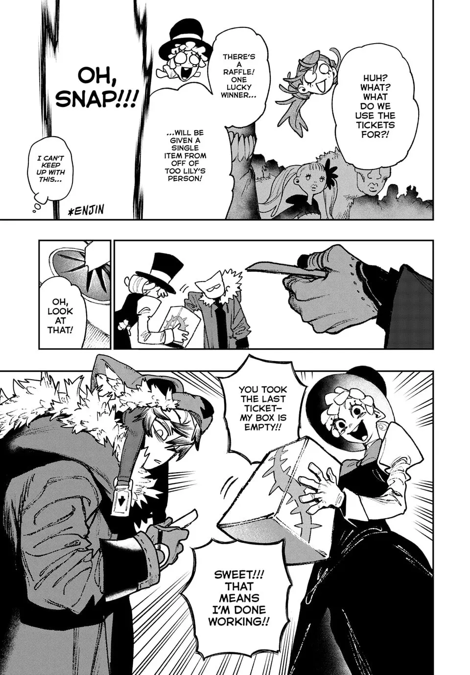 Gachiakuta Manga, chapter 133, page 15