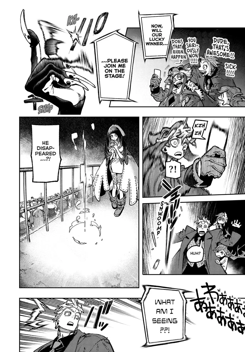 Gachiakuta Manga, chapter 135, page 6