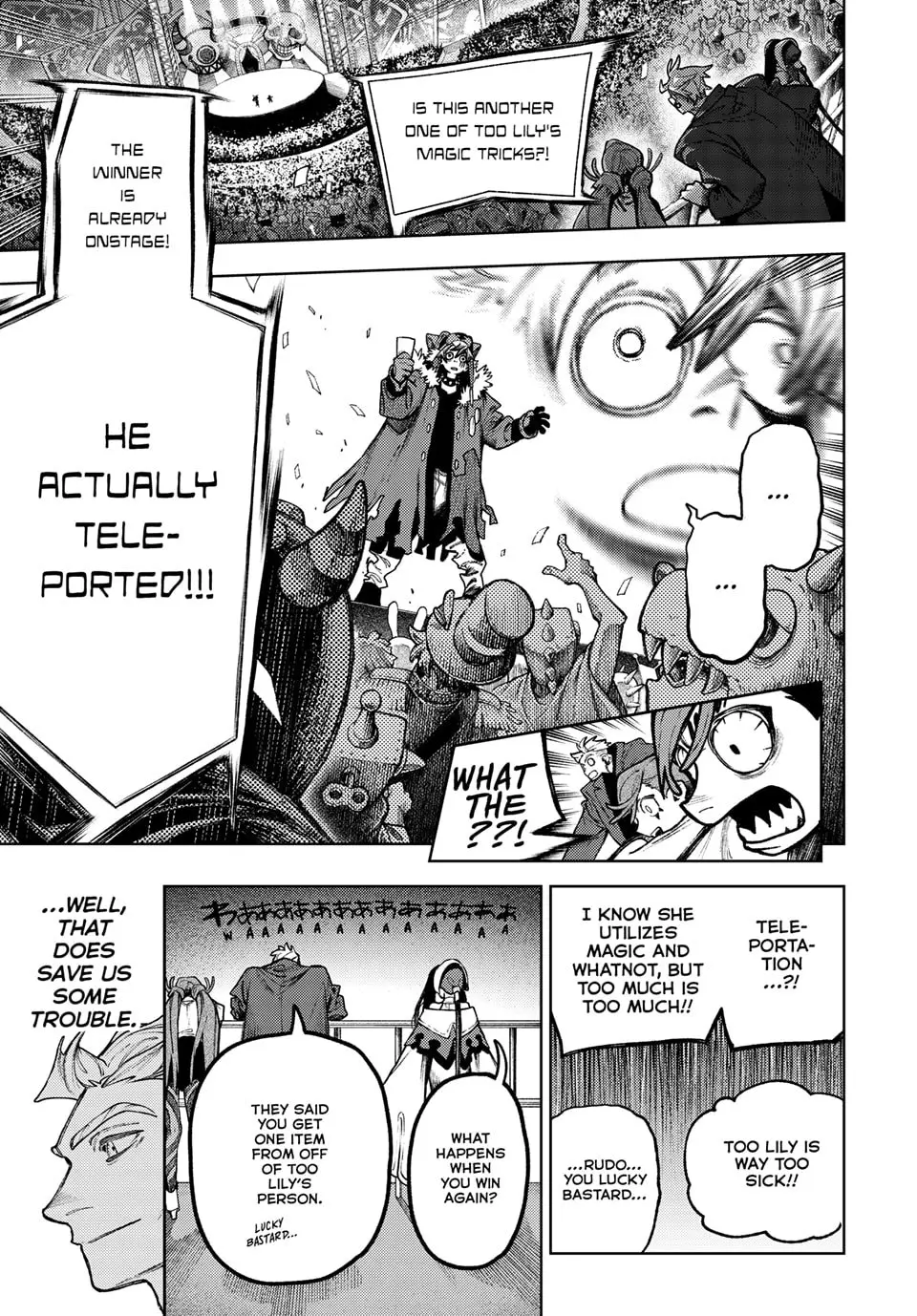 Gachiakuta Manga, chapter 135, page 7