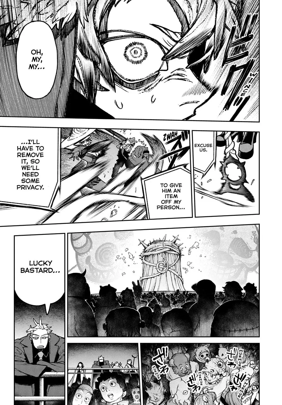 Gachiakuta Manga, chapter 135, page 11