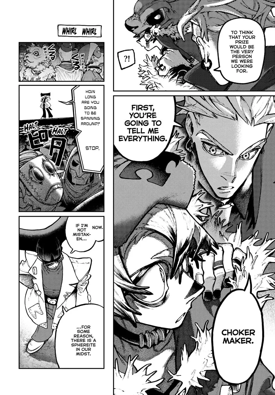 Gachiakuta Manga, chapter 138, page 8
