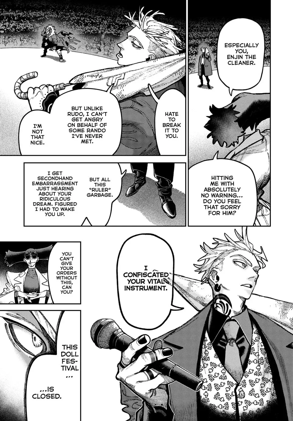 Gachiakuta Manga, chapter 138, page 17