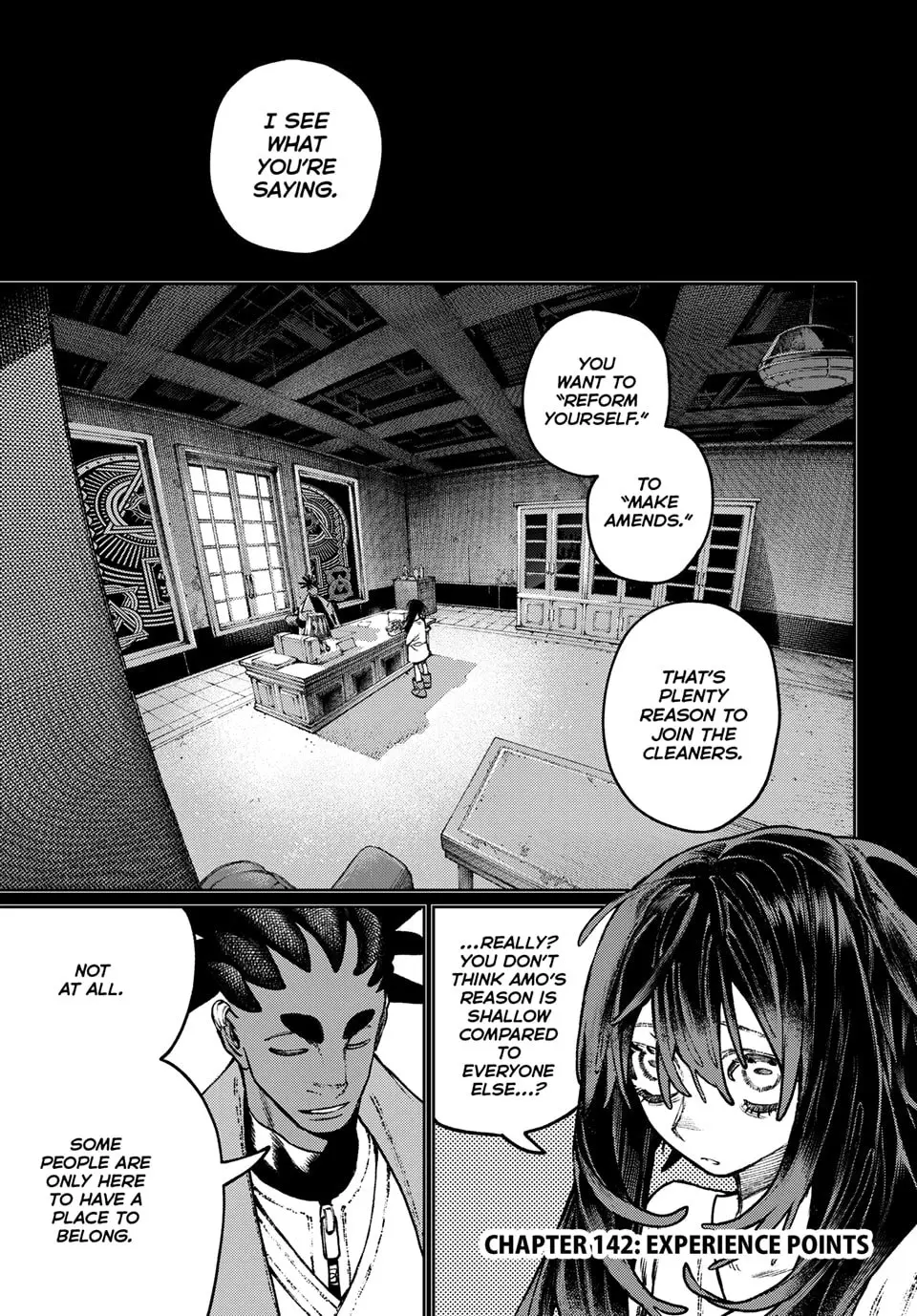 Gachiakuta Manga, chapter 142, page 1