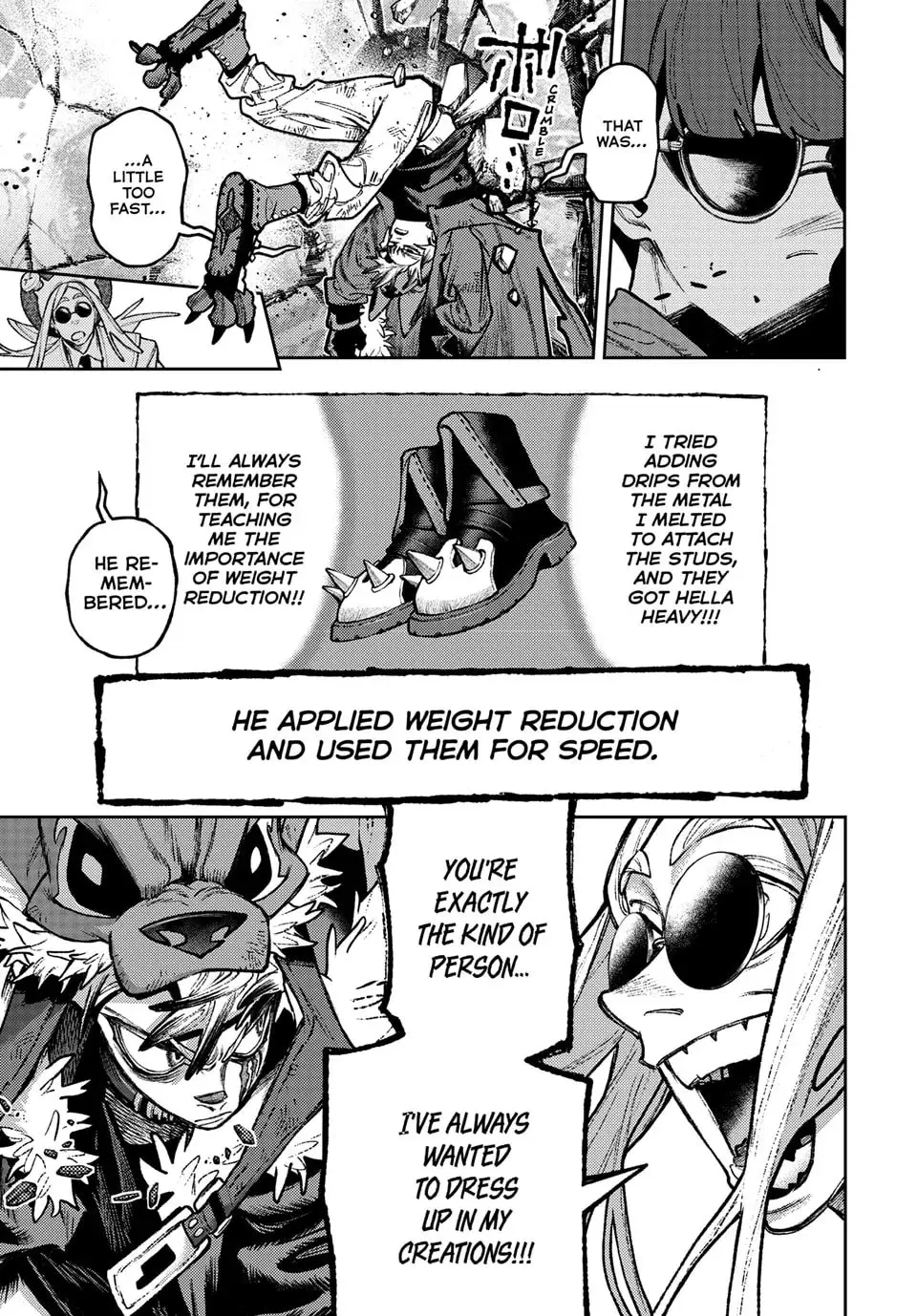 Gachiakuta Manga, chapter 144, page 8