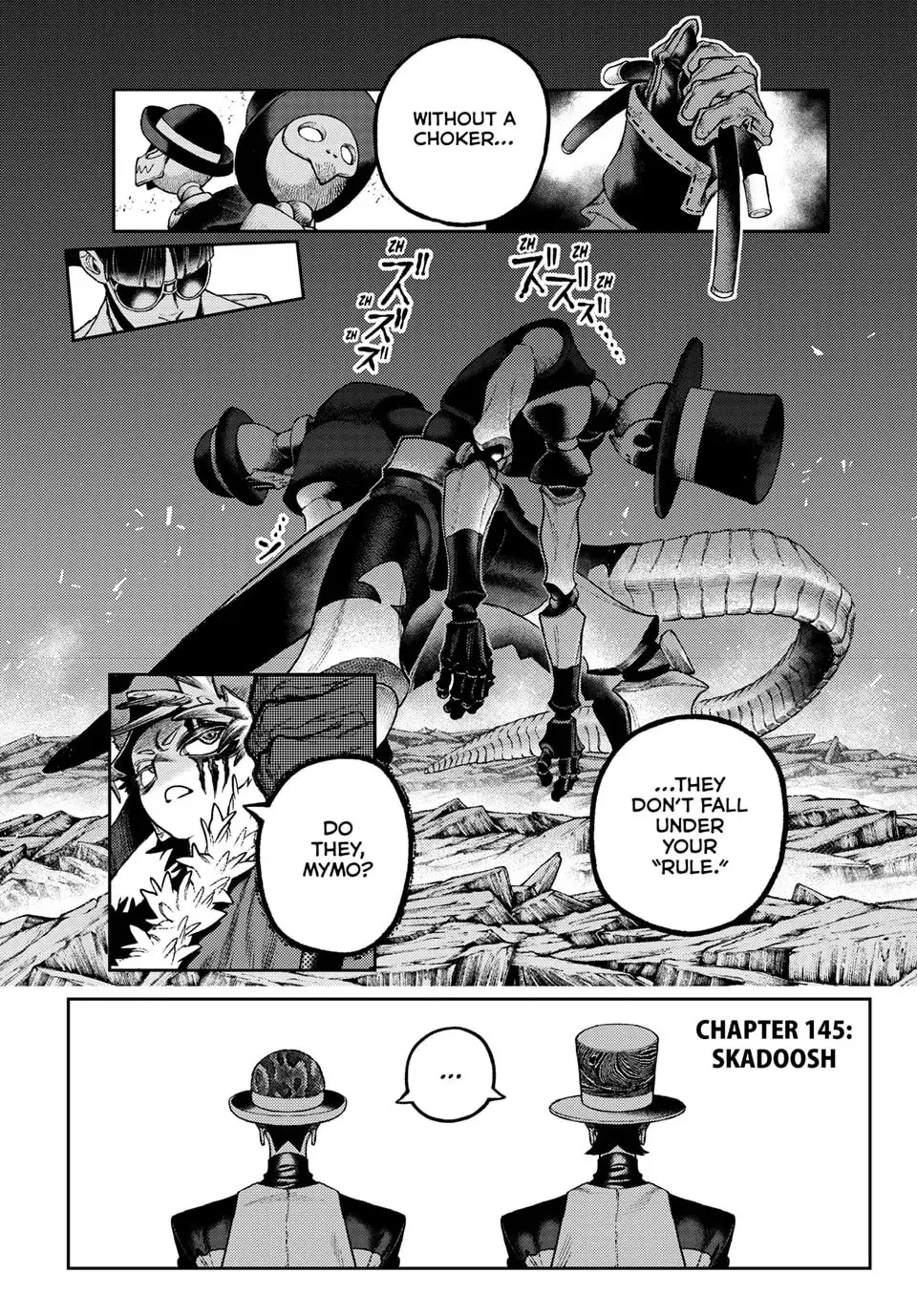 Gachiakuta Manga, chapter 145, page 1