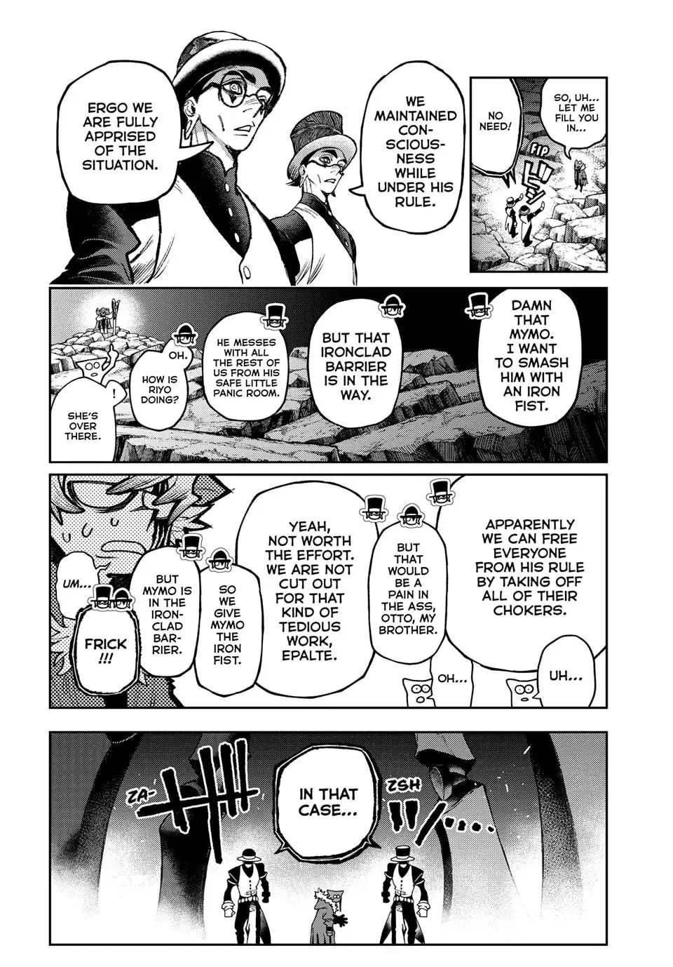 Gachiakuta Manga, chapter 145, page 4
