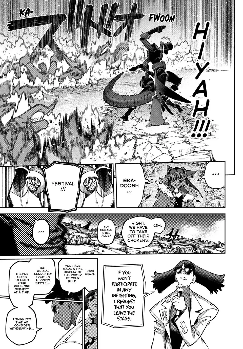 Gachiakuta Manga, chapter 145, page 8