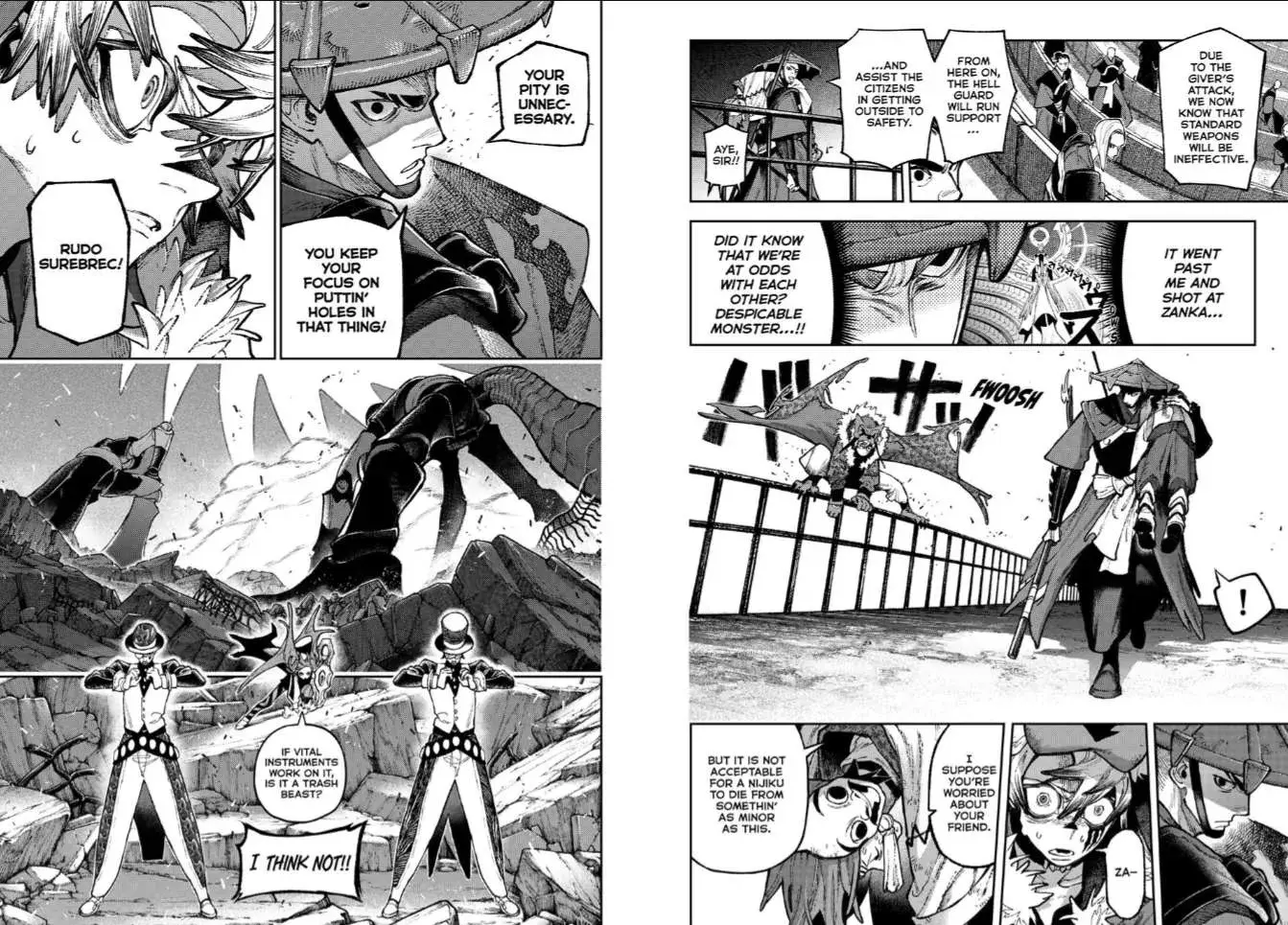 Gachiakuta Manga, chapter 153, page 7