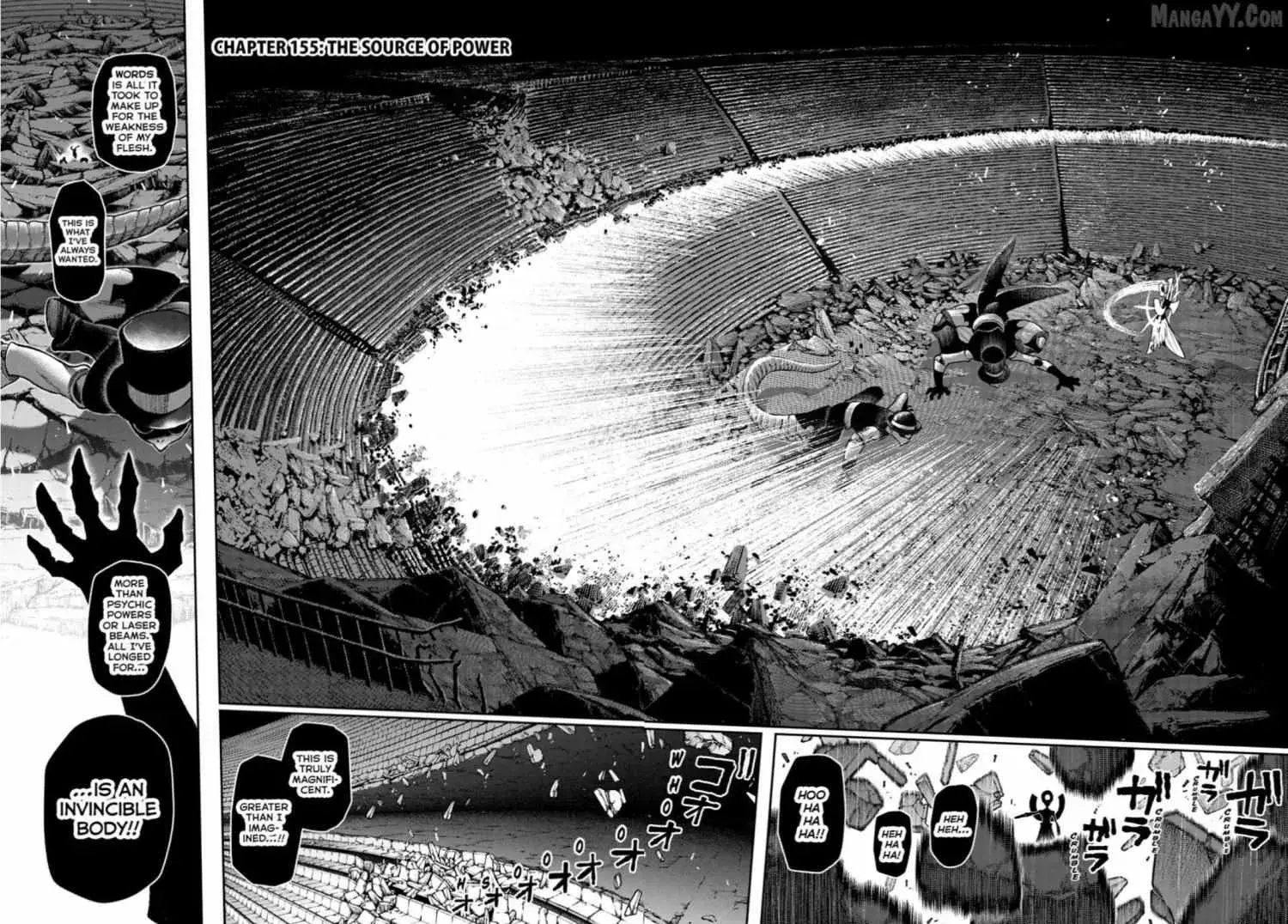 Gachiakuta Manga, chapter 155, page 3