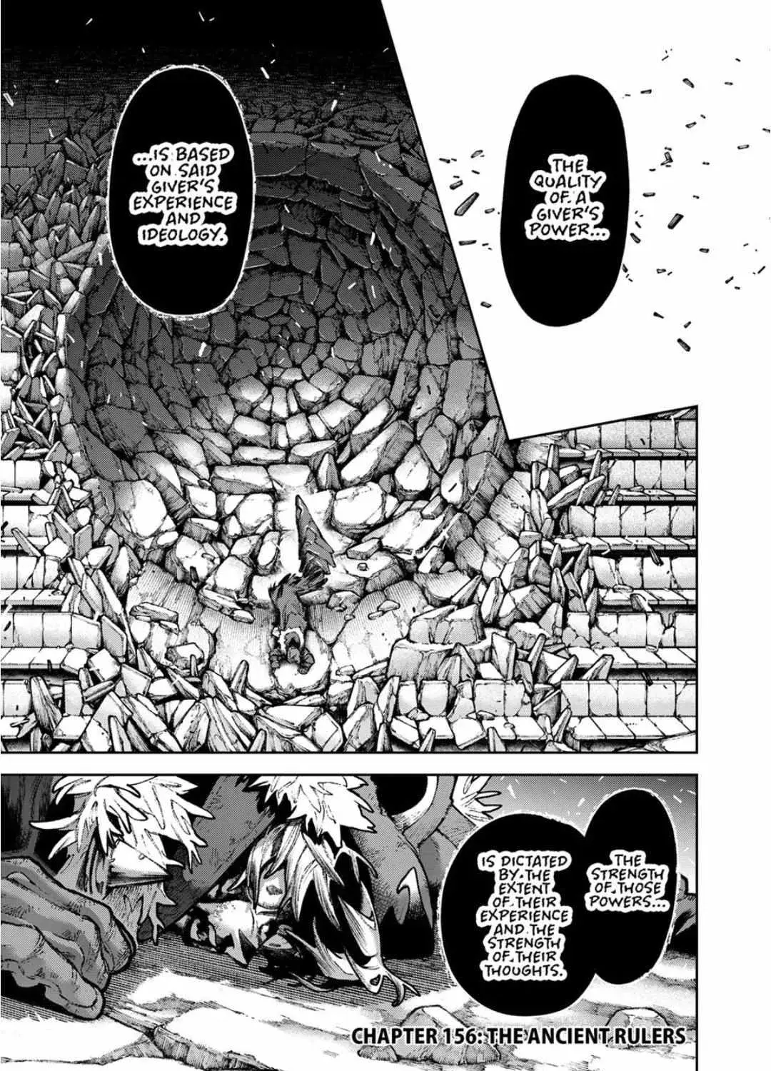 Gachiakuta Manga, chapter 156, page 1