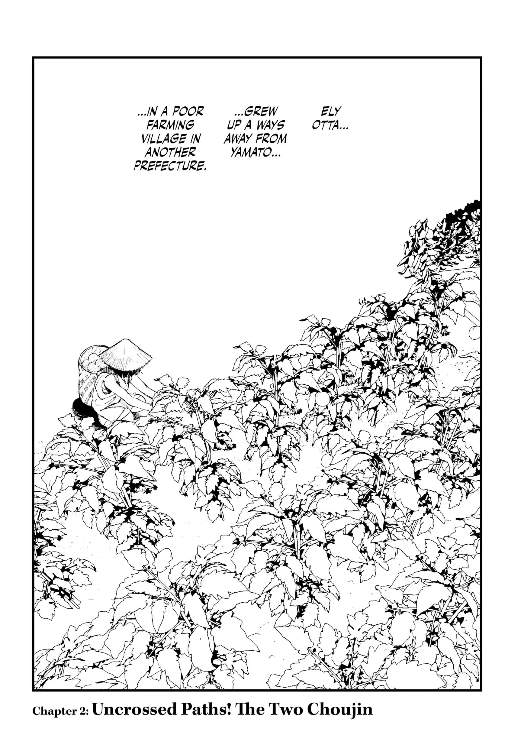 Choujin X, chapter 2, page 1