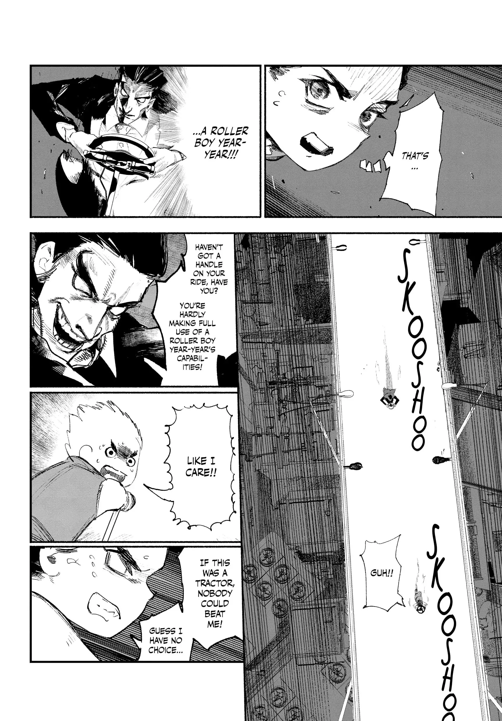 Choujin X, chapter 2, page 12