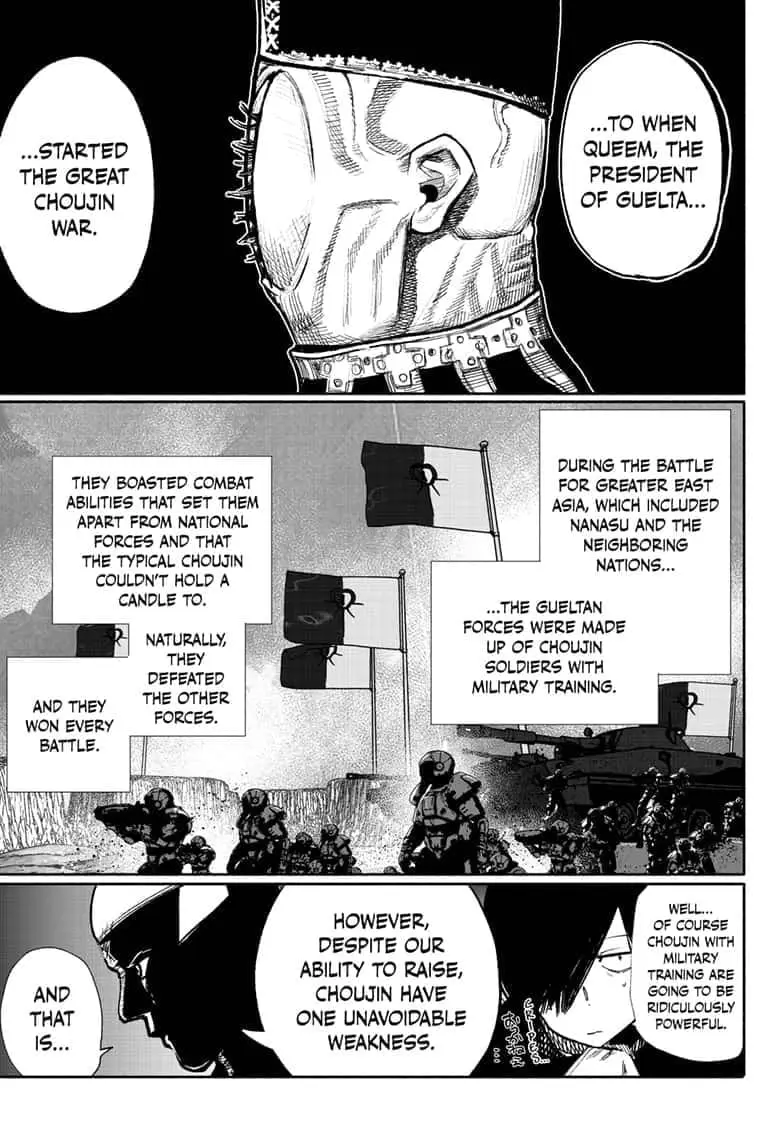 Choujin X, chapter 38, page 35