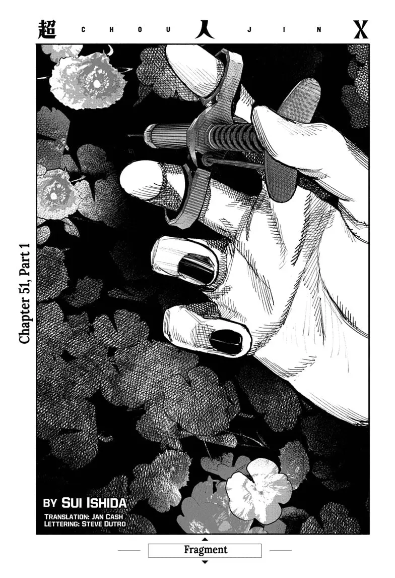 Choujin X, chapter 51.1, page 1