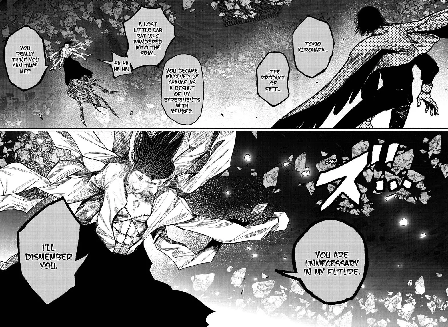 Choujin X, chapter 64.1, page 28