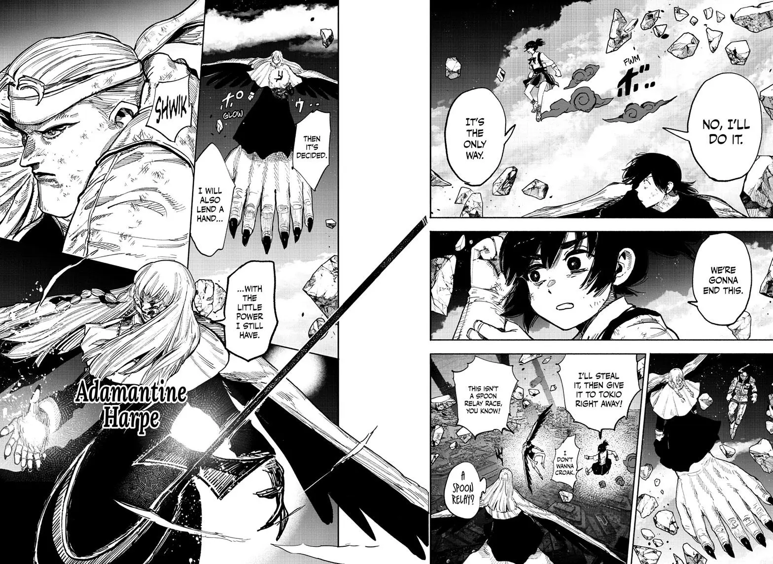 Choujin X, chapter 64.2, page 27