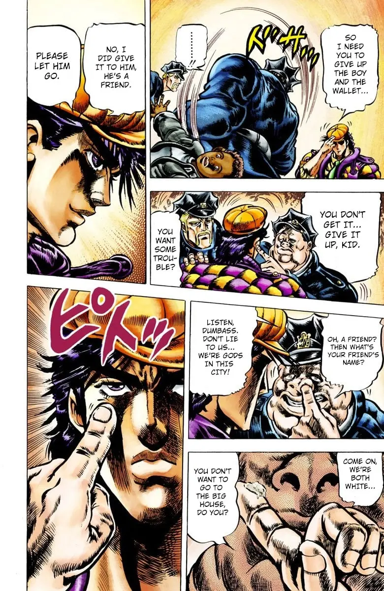 JoJo's Bizarre Adventure, Part 2: Battle Tendency, chapter 1, page 10